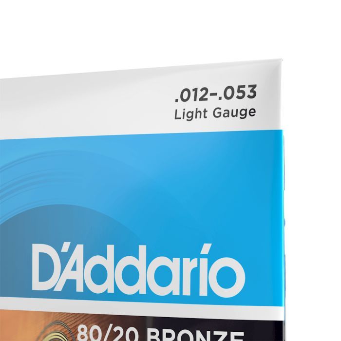 Струни для гітари D'Addario 80/20 Bronze Regular Light (12-53) (EJ11) зображення 4