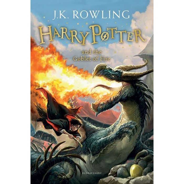 Книга Harry Potter and the Goblet of Fire - J.K. Rowling Bloomsbury (9781408855683)