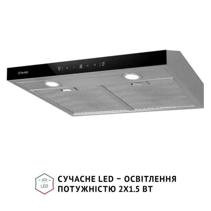 Вытяжка кухонная Perfelli RINCI 6CWX INOX изображение 4