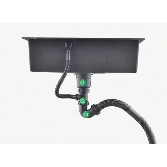Мойка кухонная Nett NB-6845 (040225) изображение 5