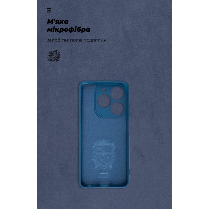 Чехол для мобильного телефона Armorstandart ICON Infinix Smart 8 Camera cover Black (ARM79059) изображение 4