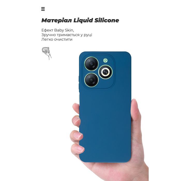 Чехол для мобильного телефона Armorstandart ICON Infinix Smart 8 Camera cover Black (ARM79059) изображение 7