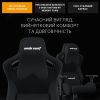Кресло игровое Anda Seat Kaiser Frontier Fabric Size XL Black (AD12YXL-17-B-F-B01) изображение 10
