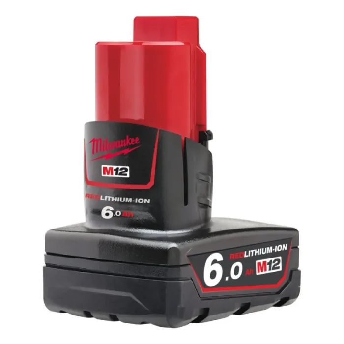 Акумулятор до електроінструменту Milwaukee Li-Ion M12 B6, 6Ah (4932451395) зображення 2
