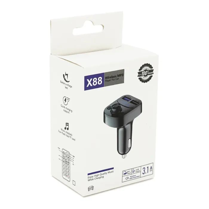 FM модулятор Voltronic X88, USB, TF (FM-X88) изображение 4