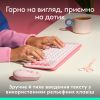 Клавиатура Logitech POP Icon Keys Bluetooth UA Rose (920-013073) изображение 3