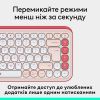 Клавиатура Logitech POP Icon Keys Bluetooth UA Rose (920-013073) изображение 5