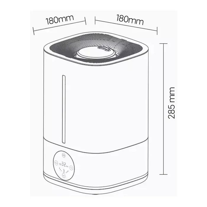 Увлажнитель воздуха Lydsto HumidifierF200S (XD-F200-02) изображение 2
