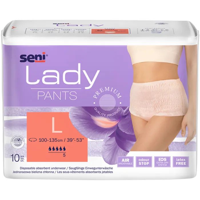 Подгузники для взрослых Seni Lady Pants Large 10 шт (5900516800536)