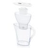 Фільтр-глечик Brita Marella Memo MXPro 2.4л (1.4л води) з фільтр-картриджем, білий (1052789) зображення 2