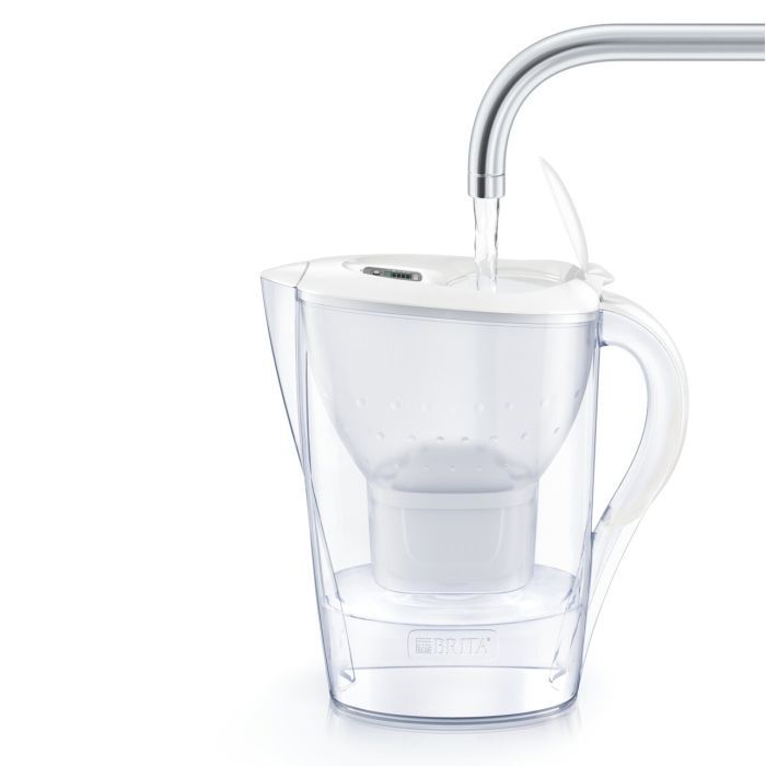 Фільтр-глечик Brita Marella Memo MXPro 2.4л (1.4л води) з фільтр-картриджем, графіт (1052794) зображення 3