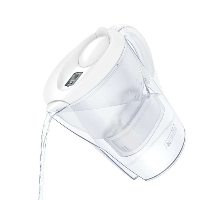 Фільтр-глечик Brita Marella Memo MXPro 2.4л (1.4л води) з фільтр-картриджем, графіт (1052794) зображення 4