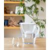 Фільтр-глечик Brita Marella Memo MXPro 2.4л (1.4л води) з фільтр-картриджем, білий (1052789) зображення 6
