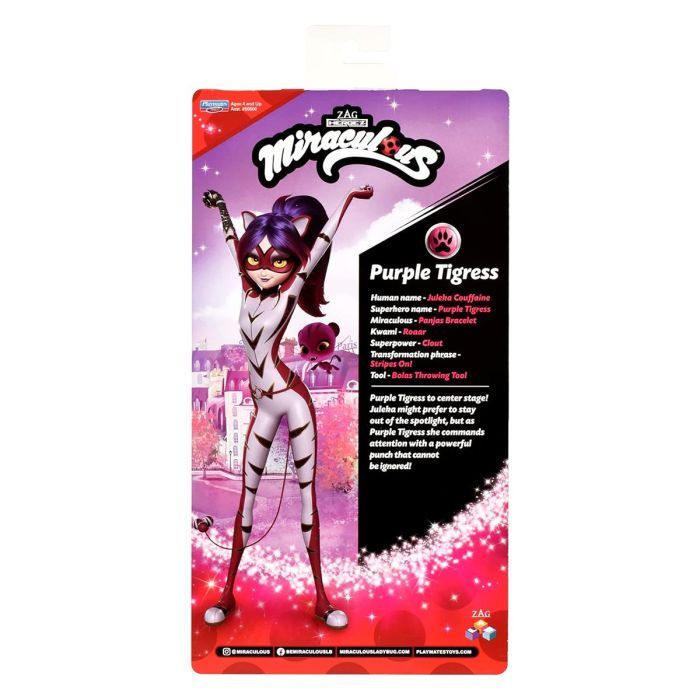 Кукла Miraculous Леди Баг и Супер-Кот - Пурпурная Тигрица (50023) изображение 8