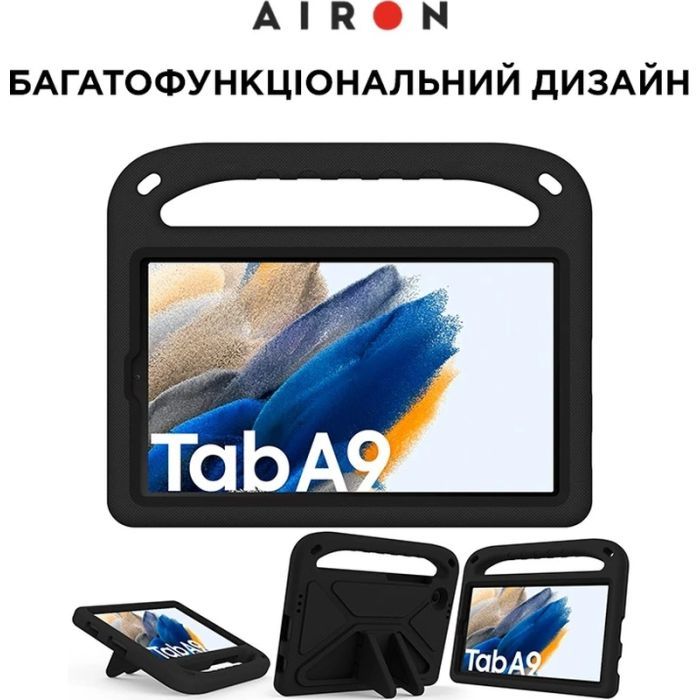 Чехол для планшета AirOn EVA Premium Samsung Galaxy Tab A9 2023 black (4822352781126) изображение 2