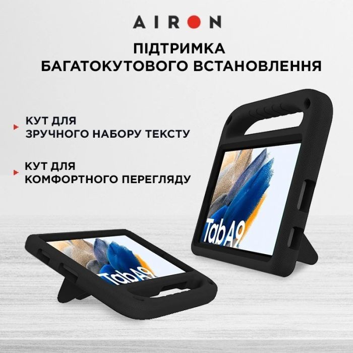 Чехол для планшета AirOn EVA Premium Samsung Galaxy Tab A9 2023 black (4822352781126) изображение 6