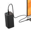 Батарея универсальная XO 20000mAh, PD/65W for laptop, QC/22.5W, black (PB97_Black) изображение 4