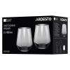 Набір склянок Ardesto Black Mars Avior 430мл, 2шт, скло, сірий (AR2643GR) зображення 4