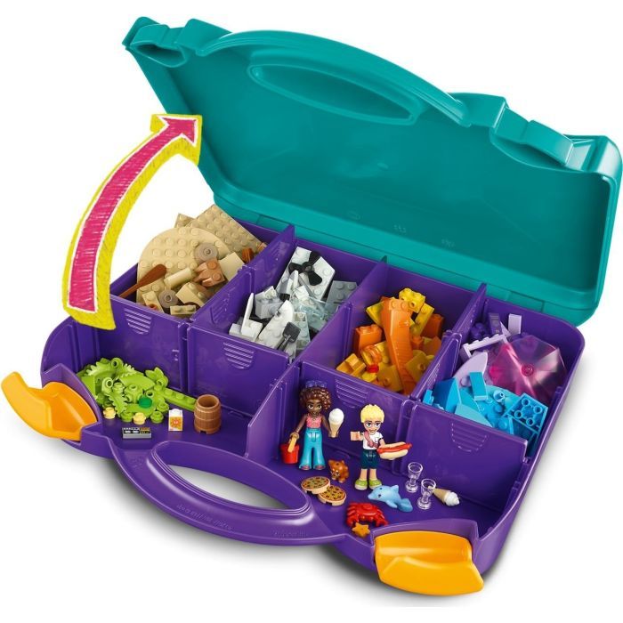 Конструктор LEGO Friends Творча валіза для подорожей і відпочинку на пляжі (42672) зображення 7