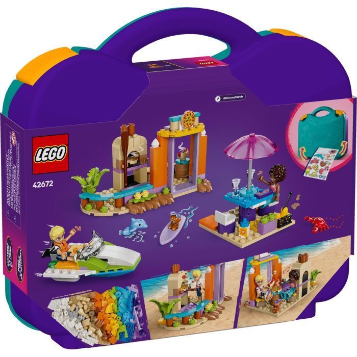 Конструктор LEGO Friends Творча валіза для подорожей і відпочинку на пляжі (42672) зображення 9