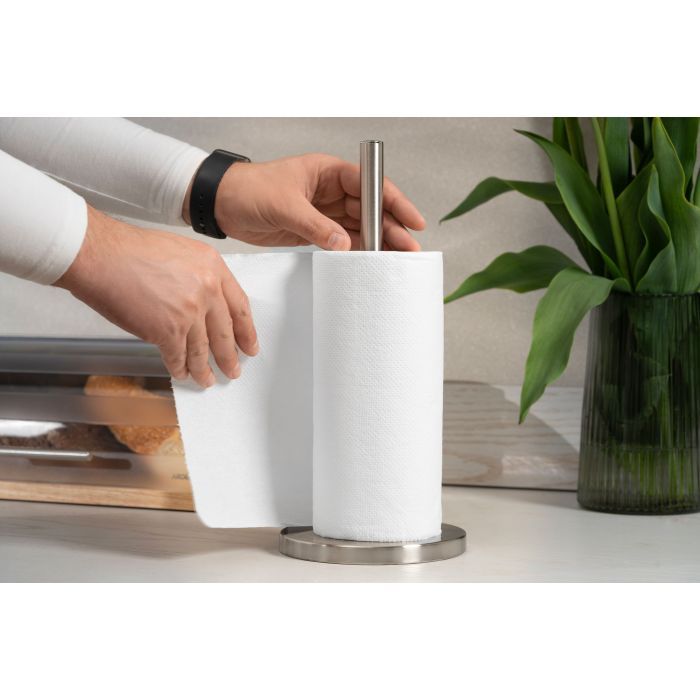 Держатель бумажных полотенец Ardesto Gemini 15х33см, нержавіюча сталь (AR0913SS) изображение 3