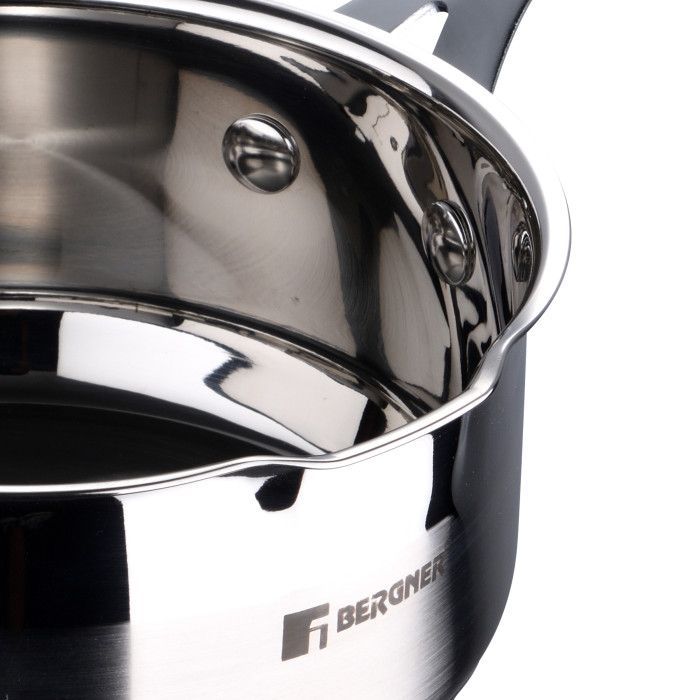 Ковш Bergner Midnight, 1.3 л (BG-32125-MM) изображение 5