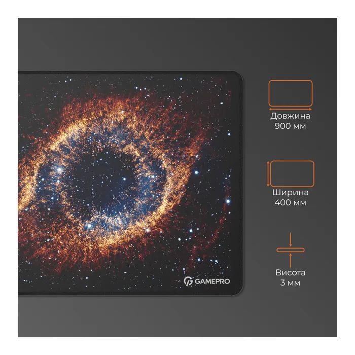 Коврик для мышки GamePro MP275G Speed/Control Black (MP275G) изображение 6