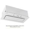 Витяжка кухонна Weilor LUMINA WBG 65 WHITE (5905538401990) зображення 10