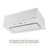 Витяжка кухонна Weilor LUMINA WBG 65 WHITE (5905538401990) зображення 12