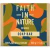 Твердое мыло Faith in Nature Натуральное С апельсином 100 г (5013575111113)