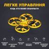 Радиоуправляемая игрушка UFT Интерактивный детский дрон с управлением рукой и яркой подсветкой HandCopter Yellow (UFTHandCopterYellow) изображение 4