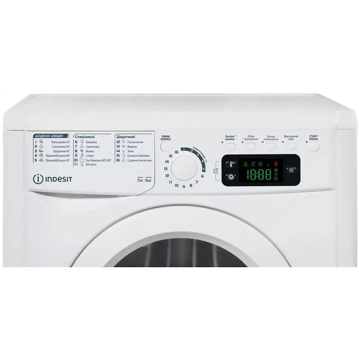 Стиральная машина Indesit EWDE7528WEU изображение 2