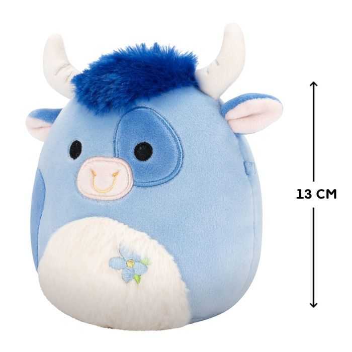Мягкая игрушка Squishmallows Бык Бермайе 13 см (SQER01181) изображение 2
