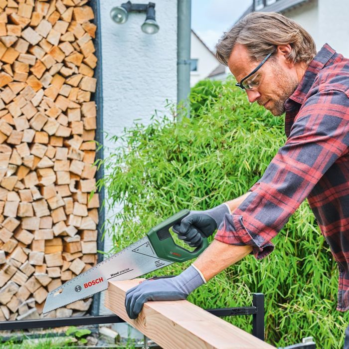 Ножовка Bosch Wood Precise по дереву, 400мм, 11TPI, пластиковая рукоятка (1.600.A02.ZA9) изображение 2