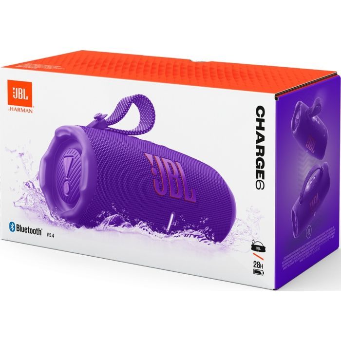 Акустическая система JBL Charge 6 Red (JBLCHARGE6RED) изображение 11