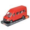 Машина Tigres Mercedes-Benz Sprinter пассажирский (красный) на планшетке (39705)