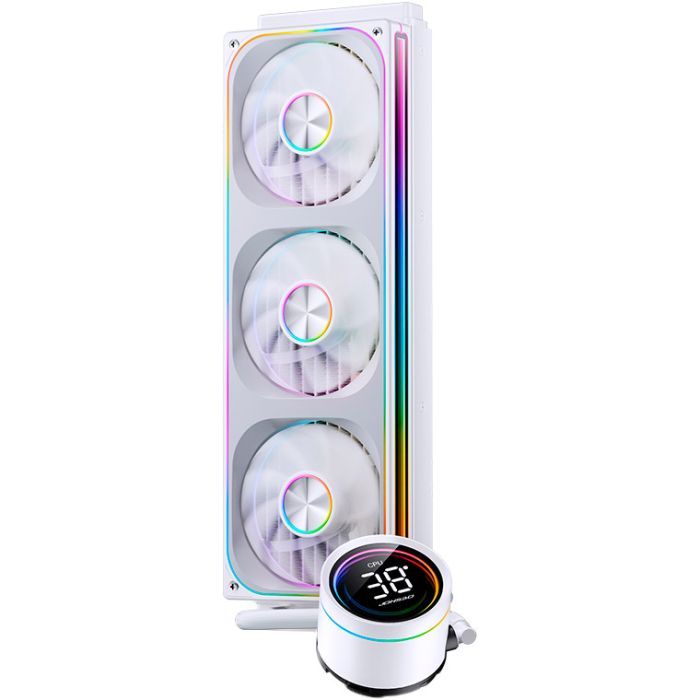Система жидкостного охлаждения JONSBO TH-360 White изображение 2