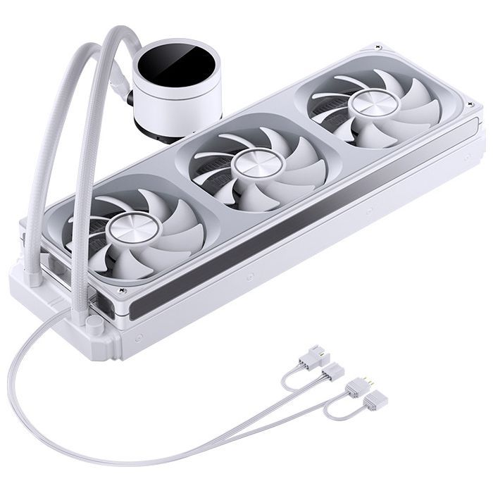 Система жидкостного охлаждения JONSBO TH-360 White изображение 8