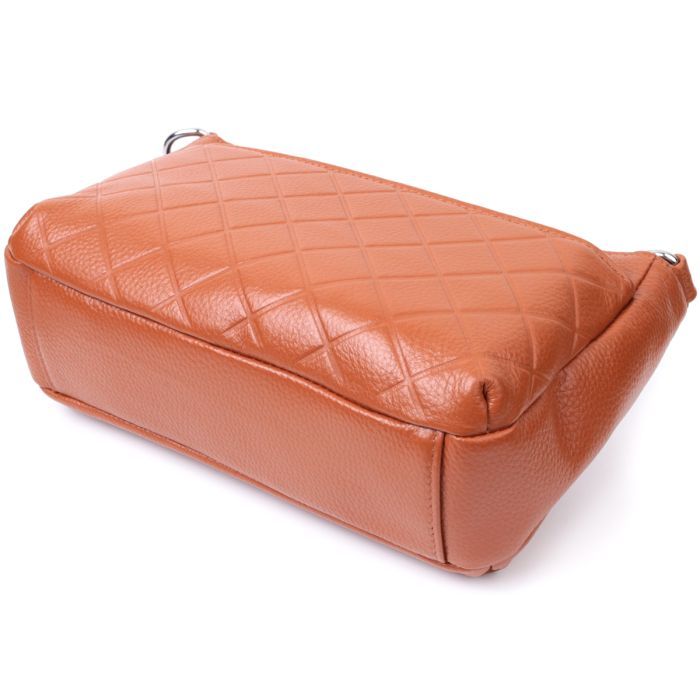 Сумка Vintage Из натуральной кожи Рыжая (22804) изображение 7