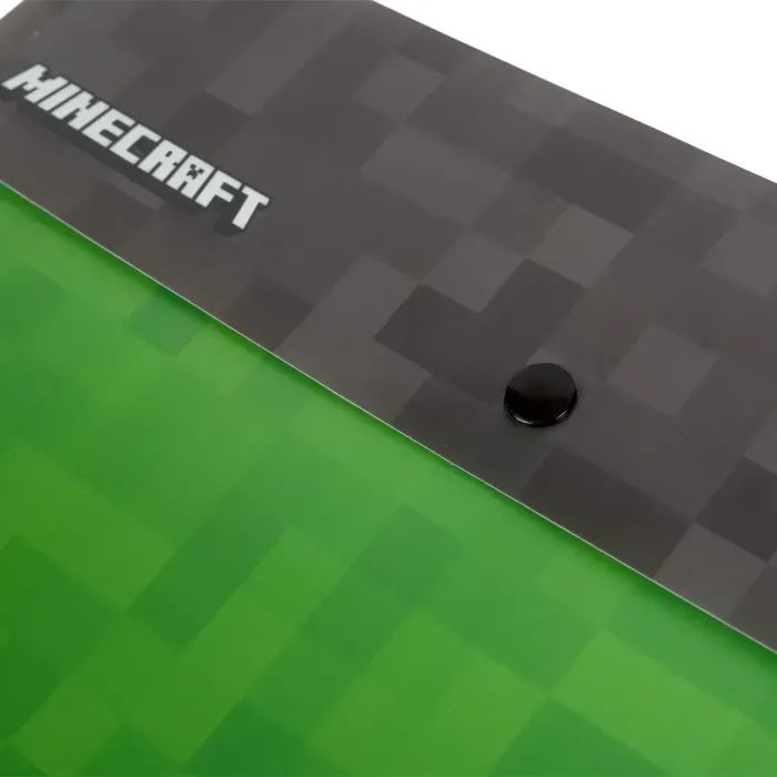 Папка - конверт Yes А4 на кнопке Minecraft (492082) изображение 2