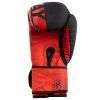 Боксерські рукавички PowerPlay 3086 Matt Challenger Чорно-Червоні 14 унцій (PP_3086_14oz_Bl/Red) зображення 3