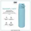 Пляшка для води ION8 OneTouch Stainless Steel 600 мл Alaskan Blue (I8SS600ABLU2) зображення 6