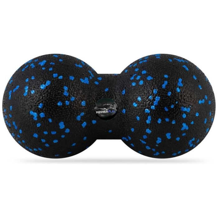 Массажный мяч PowerPlay PP_4090 EPP набір 2 шт Чорно-синій (PP_4090_Blue) изображение 6