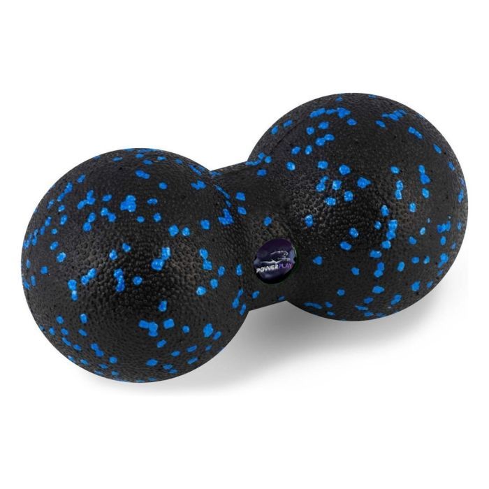 Массажный мяч PowerPlay PP_4090 EPP набір 2 шт Чорно-синій (PP_4090_Blue) изображение 7