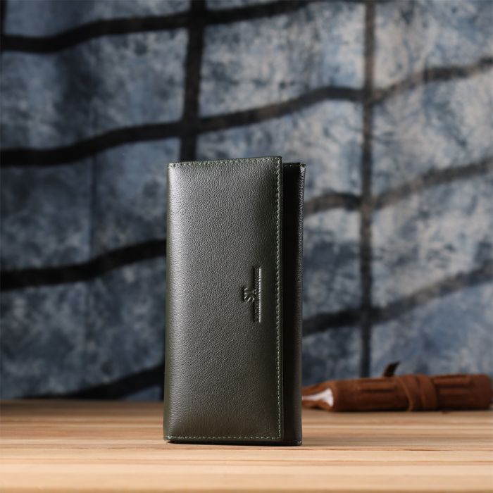 Кошелек ST Leather Из натуральной кожи Зеленый (23067) изображение 10