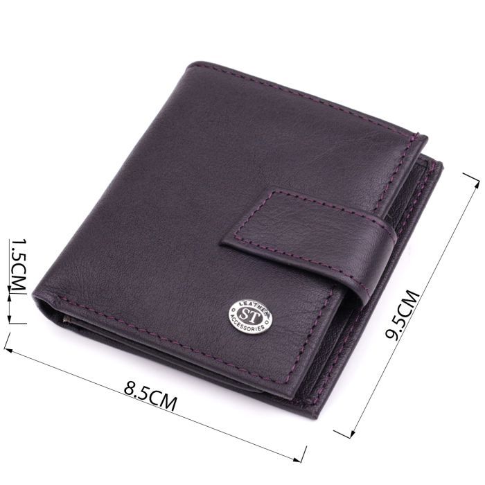 Гаманець ST Leather Коричневий (22855) зображення 3