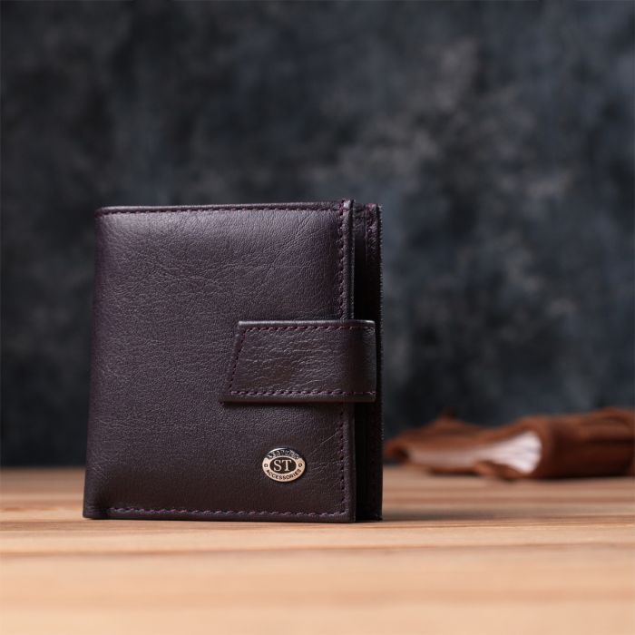 Гаманець ST Leather Коричневий (22855) зображення 9