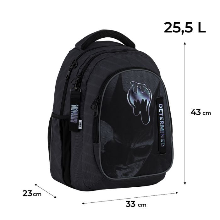 Рюкзак шкільний Kite Education teens 8001L DC Batman (DC25-8001L) зображення 2