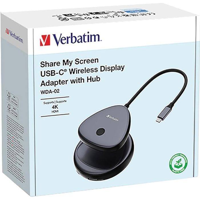 Адаптер Share My Screen 4K USB-C with WDA-02 Verbatim (32147) изображение 4
