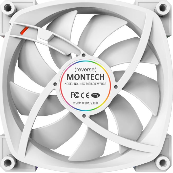 Кулер для корпуса MONTECH RX120 PWM (W31) изображение 5